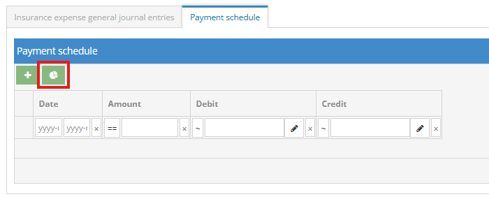automatic payment schedule creation